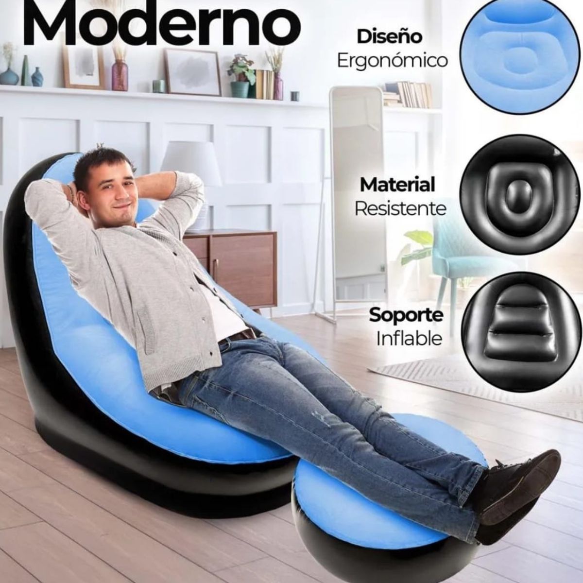 COMPRAR Puff Inflable Si estás buscando COMPRAR Puff inflable, has llegado al lugar correcto. En Onlineshoppingcenterg, te ofrecemos una amplia selección de sofás inflables, sillones hinchables y puffs inflables para todas tus necesidades. Ya sea para el hogar, la playa, el camping o la piscina, nuestros productos son cómodos, resistentes y fáciles de transportar.    Puff Inflable Los puffs inflables son una opción práctica y versátil para cualquier espacio. Algunas de sus ventajas son:  ✅ Portabilidad: Fáciles de llevar a cualquier lugar (playa, camping, piscina). ✅ Ahorro de espacio: Se guardan rápidamente cuando no los usas. ✅ Variedad de diseños: Desde sofás inflables negros hasta sillones inflables transparentes. ✅ Comodidad: Ideales para adultos y niños, con opciones ergonómicas y con reposacabezas.  Si buscas COMPRAR Puff inflable con la mejor relación calidad, en Onlineshoppingcenterg tenemos lo que necesitas, y disfruta de la máxima comodidad.  Los más pequeños también pueden disfrutar de su propio puff hinchable infantil, con diseños divertidos y seguros. Envíos a Chía, Cajicá, Bogotá y Toda Colombia ¿Buscas COMPRAR Puff inflable en Chía, Cajicá, Bogotá o cualquier ciudad de Colombia? En ONLINESHOPPINGCENTERG tenemos los mejores puffs hinchables con envío rápido a tu ubicación. Ofrecemos sofás inflables, sillones hinchables y puffs portátiles ideales para playa, piscina, camping o decoración de interiores.   ¿Dónde Comprar Puff Inflable con Entrega Rápida? Realizamos envíos a:  Puff inflable en Chía .  Puff inflable en Cajicá.   Puff inflable en Facatativá .  Puff inflable en Funza.   Puff inflable en Calera.   Puff inflable en Bogotá .  Puff inflable en Quindío.  Puff inflable en Cundinamarca.  Puff inflable en Caldas.   Puff inflable en Chocó.   Puff inflable en Colombia .  También enviamos a:  Puff inflable en Chile  Puff inflable en México  Puff inflable en España  Puff inflable en Guatemala 